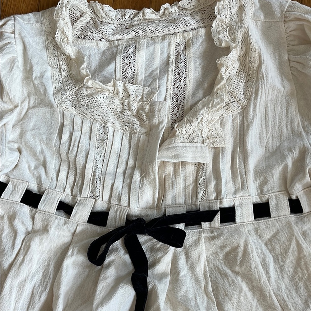 Cotton baby doll swing dress - Picture 2 of 6